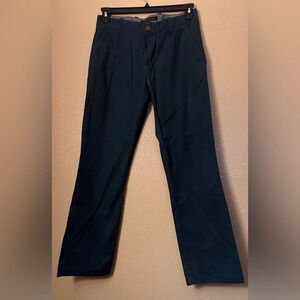Tommy Hilfiger‎ Chino Style Custom Fit 100% Cotton Teal Pants Male Size 28/32